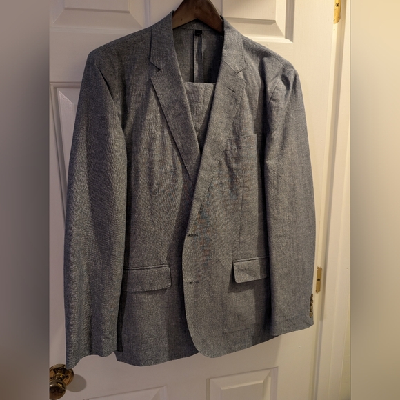 J. Crew Gray Suit - Picture 1 of 5